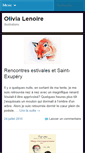 Mobile Screenshot of olivialenoire.com